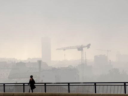Magla i zagađenje u gradu