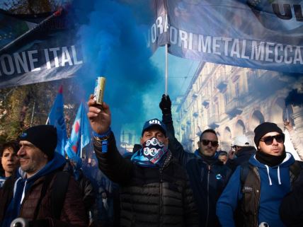 Protest italijanskih radnika