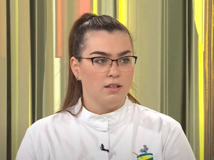 saveta bikić je osvojila srebrnu medalju za vegansko jelo