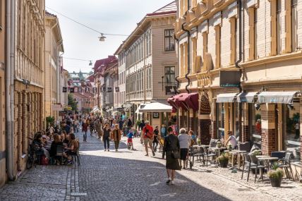 pešačka zona u Geteborgu