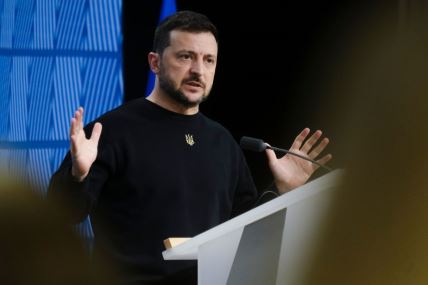 Ukrajinski predsednik Vladimir Zelenski