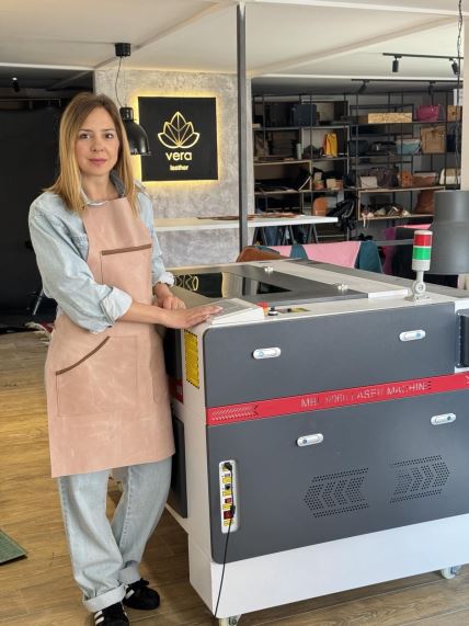 Milica Mitić je uz pomoć EU dobila mašine za preradu tekstila