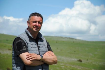 Milorad Babić na Pešteru Pavle Jovanović UNDP.jpg