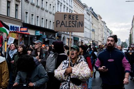 propalestinski protesti u Berlinu