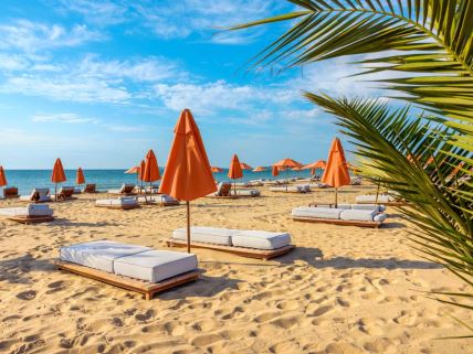 Plaža u letovalištu Sunčev Breg