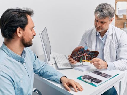 Pacijent kod gastroenterologa