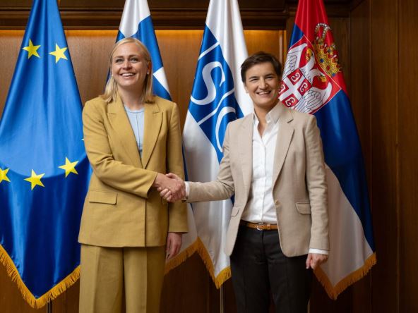 Ana Brnabić, Elina Valtonen