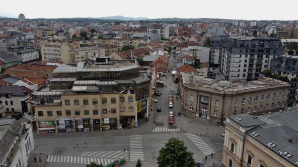 Pogled na Kragujevac iz vazduha