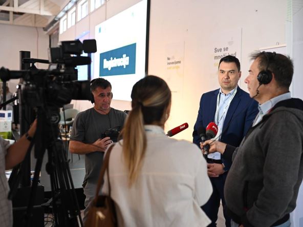 Neven Marinović pred kamerama o Forumu socijalnih inovacija