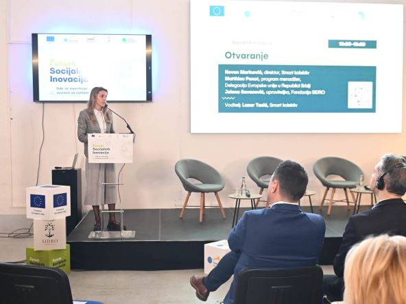 Jelena Savanović na Forumu socijalnih inovacija