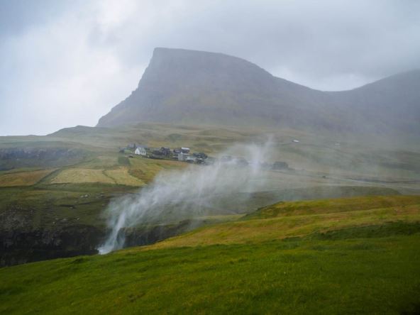 Jak vetar na Farskim Ostrvima