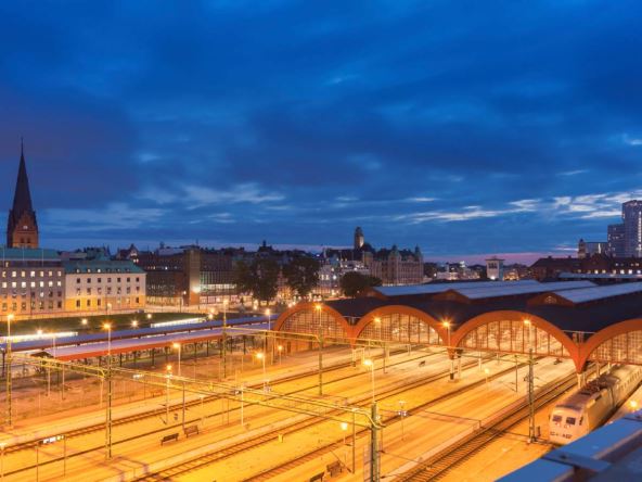 Glavna železnička stanica u Malmeu