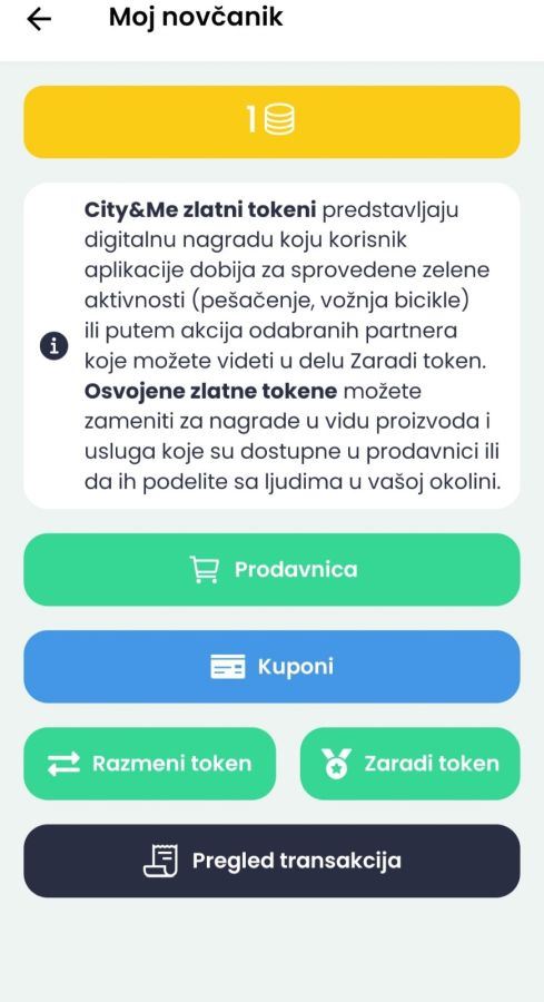 aplikacija City and Me