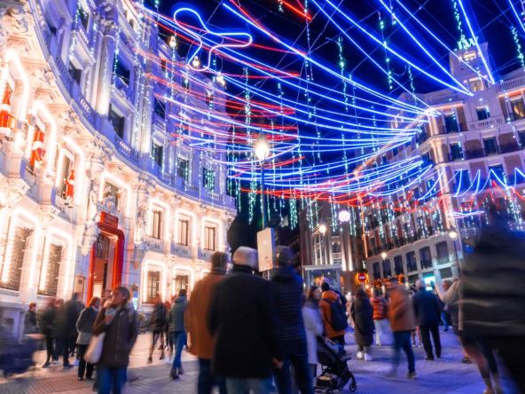 Madrid okićen za praznike
