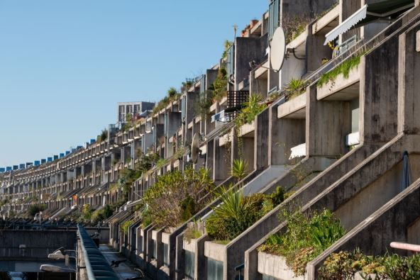 brutalistička gradnja u Londonu