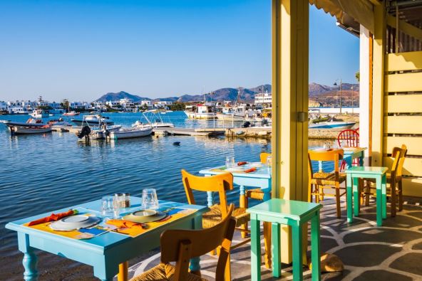 Grčka taverna na Milosu