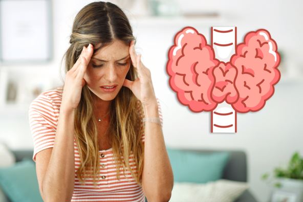 stres štitna žlezda glavobolja umor