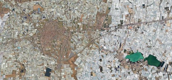 plastenici u Španiji snimljeni iz vazduha