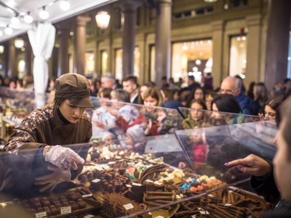 Kupovina čokolade u Torinu