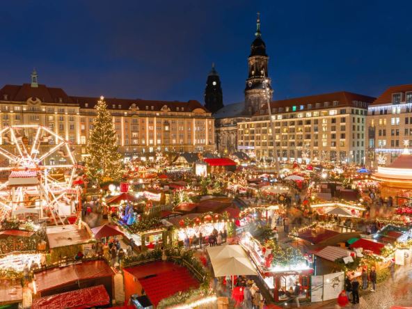Božićni vašar u Drezdenu