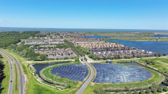 Solarna elektrana koja strujom snabdeva jedno naselje u Holandiji