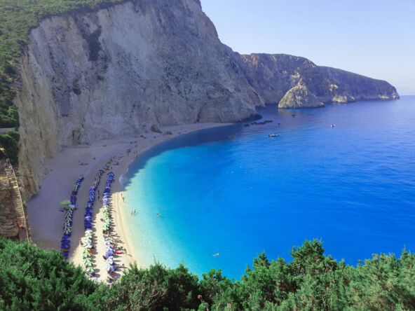 Plaža u kefaloniji