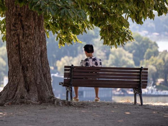 Vrućina na Kalemegdanu u Beogradu