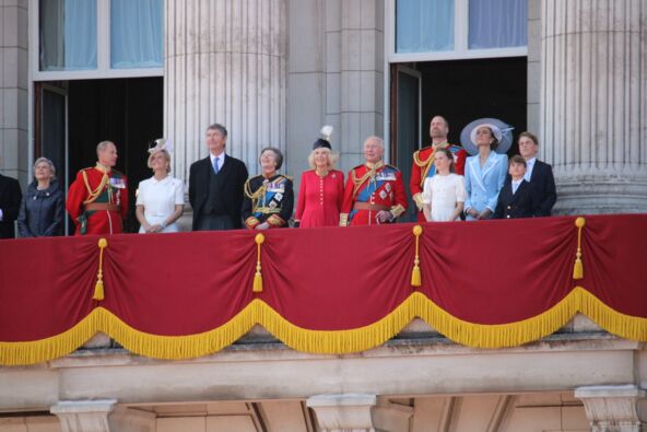 Britanska kraljevska porodica na ceremoniji Trooping the Colour