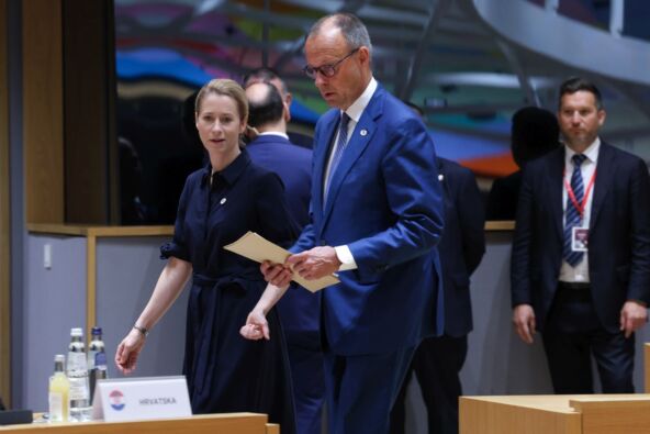 Fridrih Merc i Kaja Kalas u Evropskoj komisiji