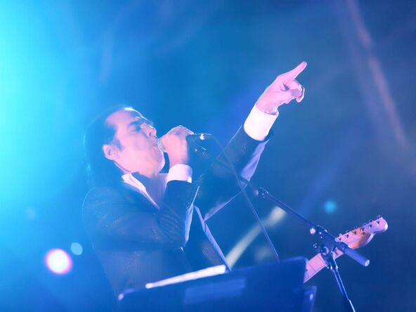 Nik Kejv na festivalu Exit u Novom Sadu