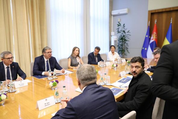 Sastanak delegacija Srbije i Ukrajine