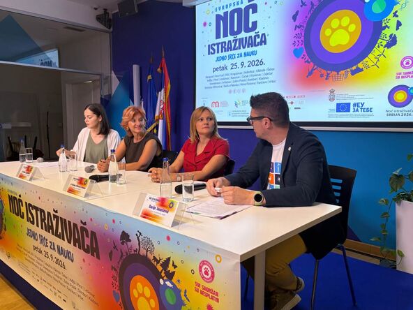 Konferencija za novinare povodom Evropske noći istraživača