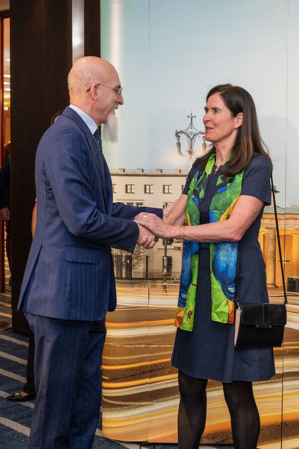 Ambasadorka Nemačke u Srbiji Anke Holštajn i ambasador Italije u Srbiji Luka Gori
