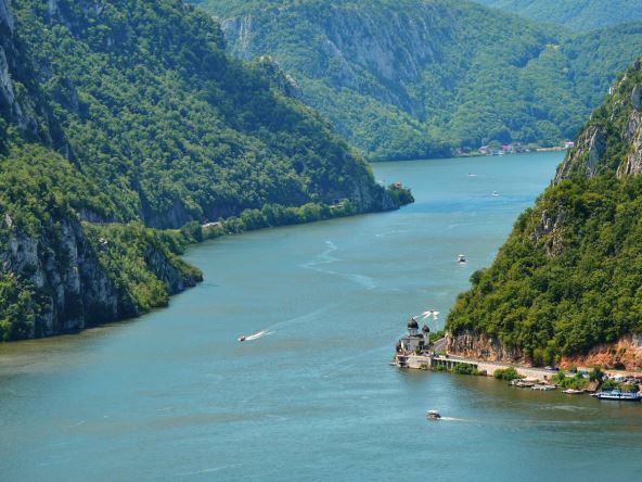 Pogled na Đerdapsku klisuru