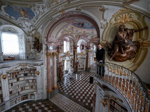 Biblioteka Admont je najstarija samostanska biblioteka na svetu