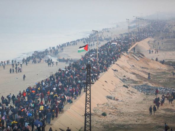 Palestinci se vraćaju na sever Pojasa Gaze nakon proglašenja primirja