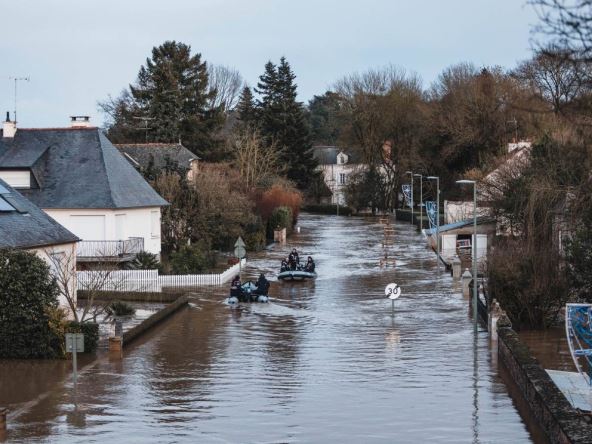 Oluja Herminija izazvala poplave u Francuskoj