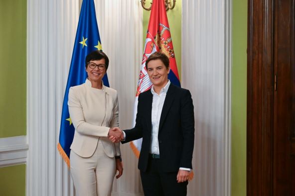 Marta Kos i Ana Brnabic