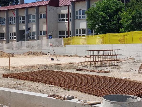 Radovi u školi u Babušnici