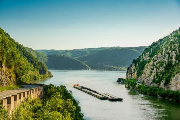 Pogled na reku Dunav