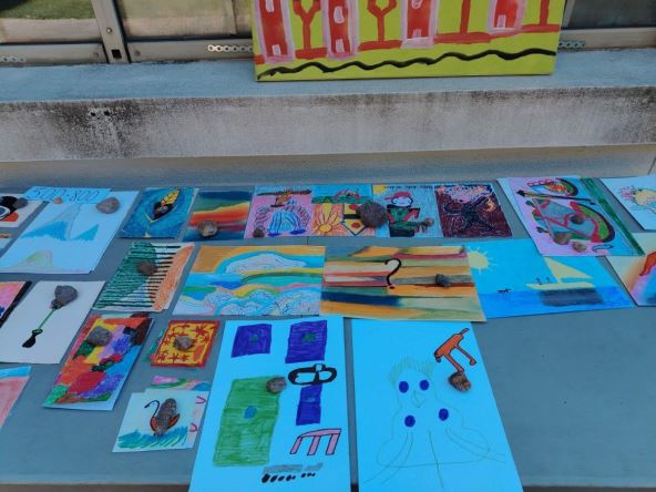 radovi korisnika psihijatrijskih usluga izloženi u Botaničkoj bašti